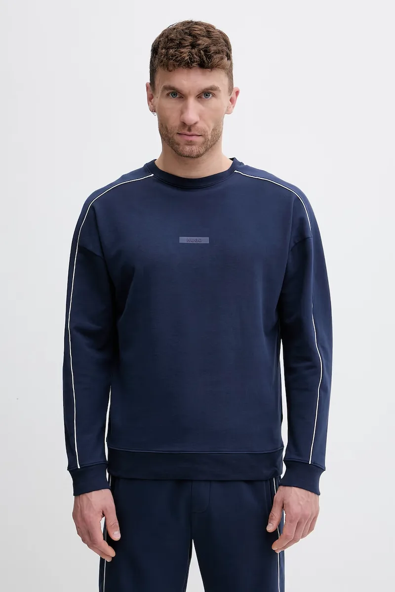 HUGO μπλούζα ανδρική βαμβακερή με ελαστάν PALO SWEATSHIRT