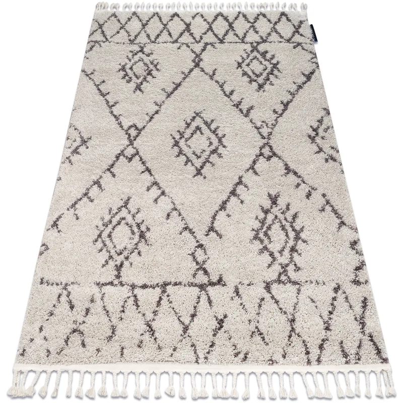 Χαλιά Rugsx Χαλί BERBER FEZ G0535 κρέμα / καφέ 240x330 cm