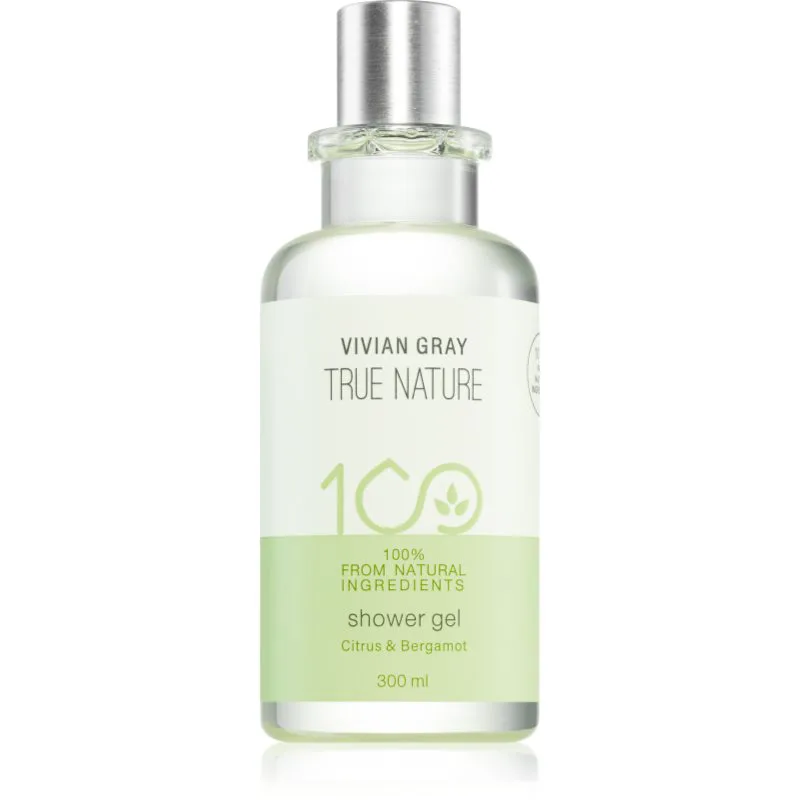Vivian Gray True Nature Citrus & Bergamot καθαριστικό τζελ ντους 300 ml
