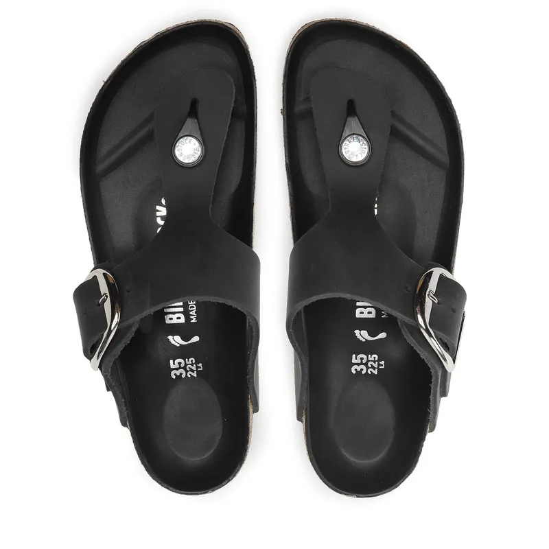 Σαγιονάρες Birkenstock Gizeh Big Buckle 1023337 Μαύρο