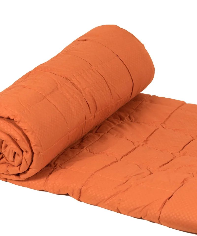 Πάπλωμα Μονό Silk Fashion 11053 Πορτοκαλί 160x220