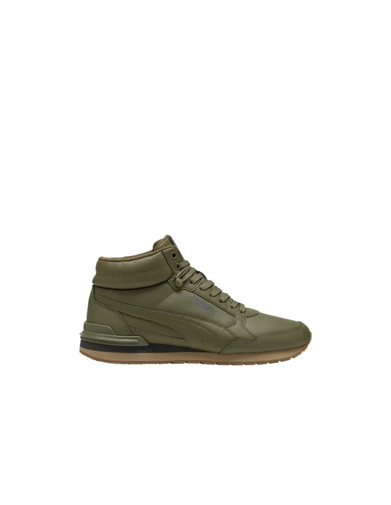 Puma ST Runner v4 Mid khaki shoes 402893 06