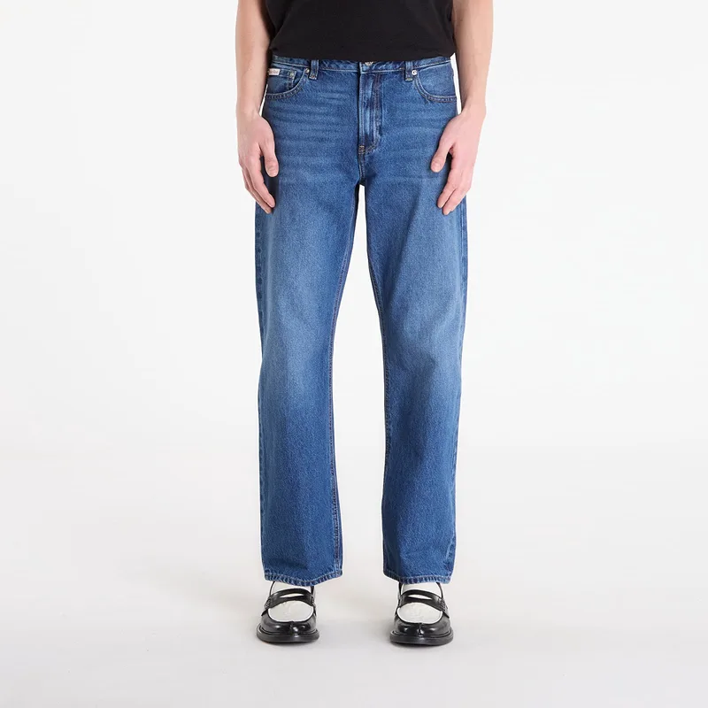 Τζιν Calvin Klein Jeans 90S Straight Indigo Jeans Blue XS/26