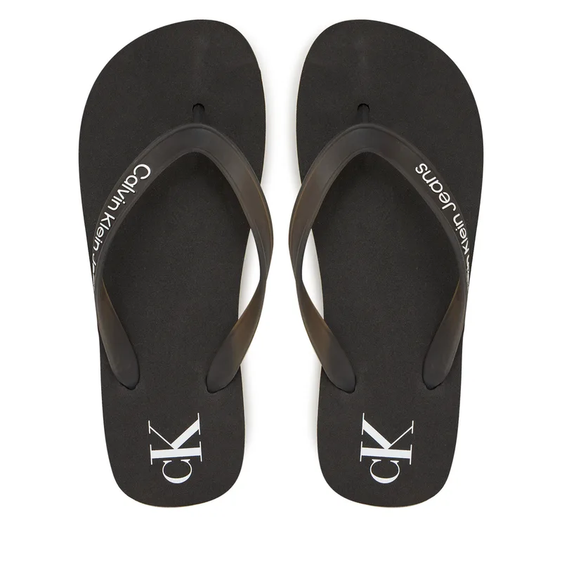 Σαγιονάρες Calvin Klein Jeans Beach Sandal Flatform Tpu YW0YW01830 Μαύρο