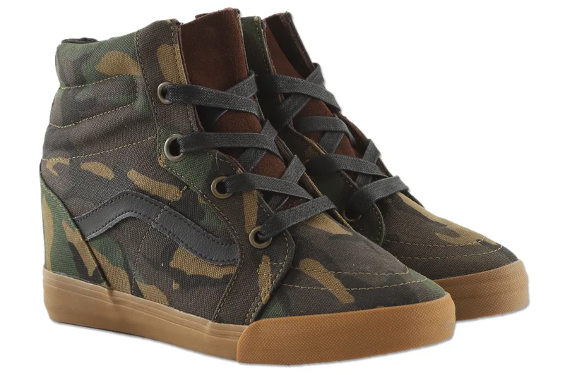 Sneaker Vans Wedge VN000UDHAT11-DARK-GREEN Γυναικείο