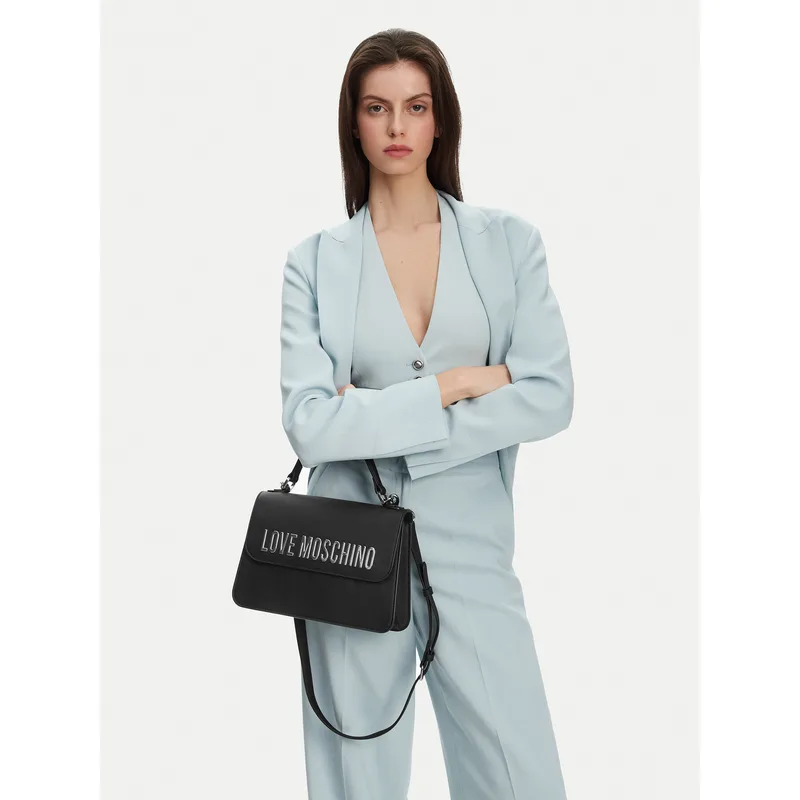 Τσάντα LOVE MOSCHINO JC4032PP1MKD000B Μαύρο