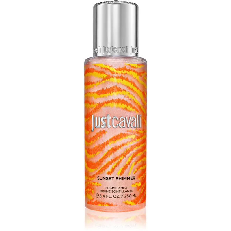 Roberto Cavalli Just Cavalli Sunset Shimmer λαμπρυντική mist για το σώμα για γυναίκες 250 ml
