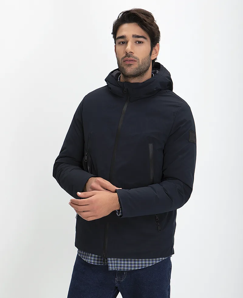 Gianni Lupo Parka Με Κουκούλα Modern Fit