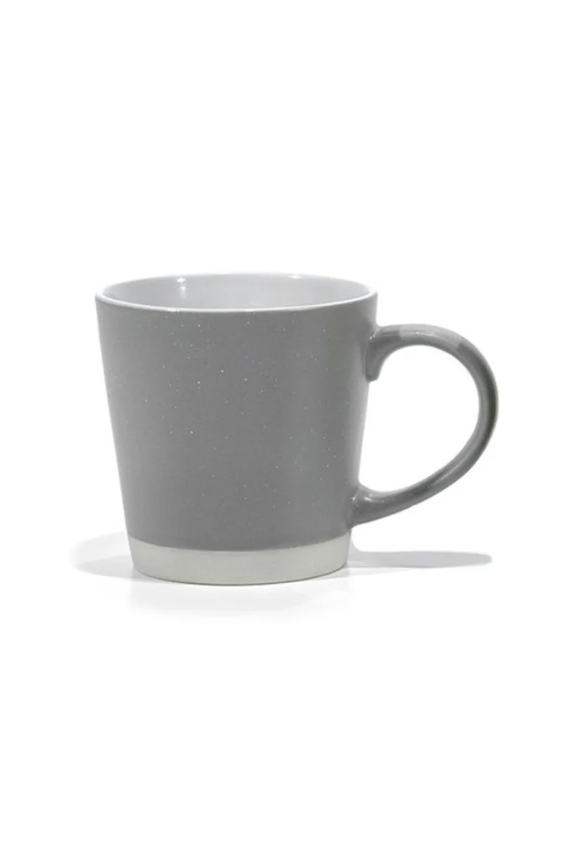 Κουπα Κεραμικη Με Διχρωμια 370Ml 9.4x9.4x9.6cm Γκρί GTR
