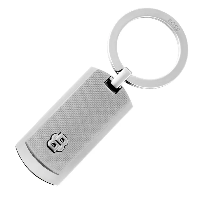 Μπρελόκ Hugo Boss Double B Diamond Chrome HAK620B HAK620B Ατσάλι