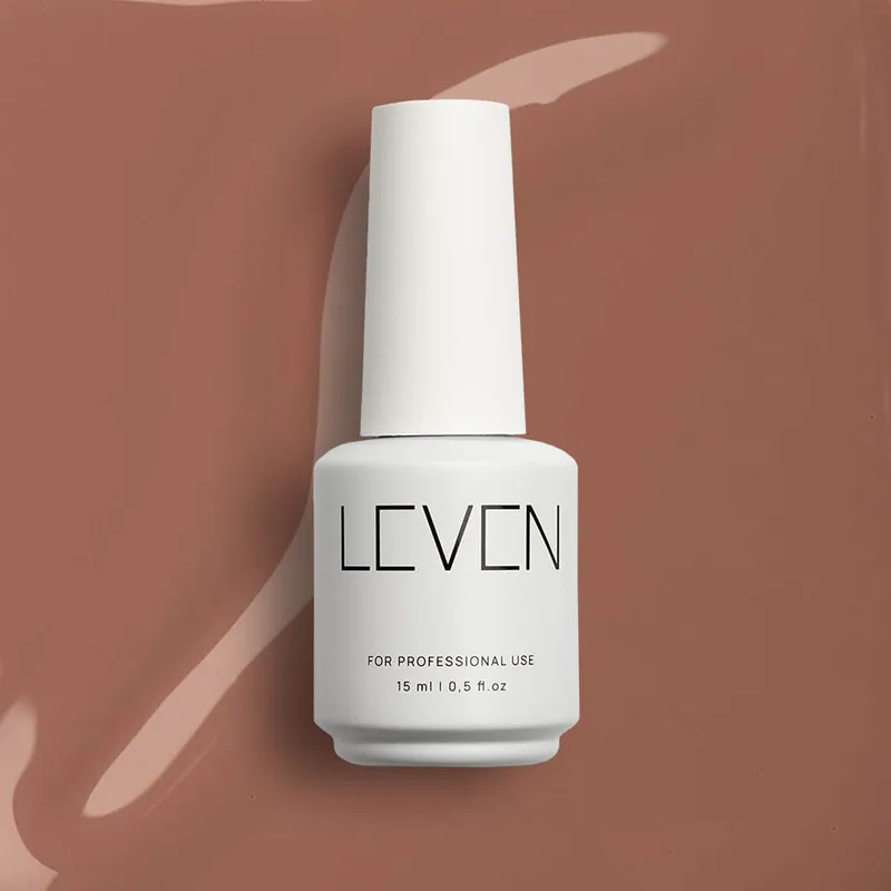 Leven | Ημιμόνιμο βερνίκι 15ml no. 022 Caramel