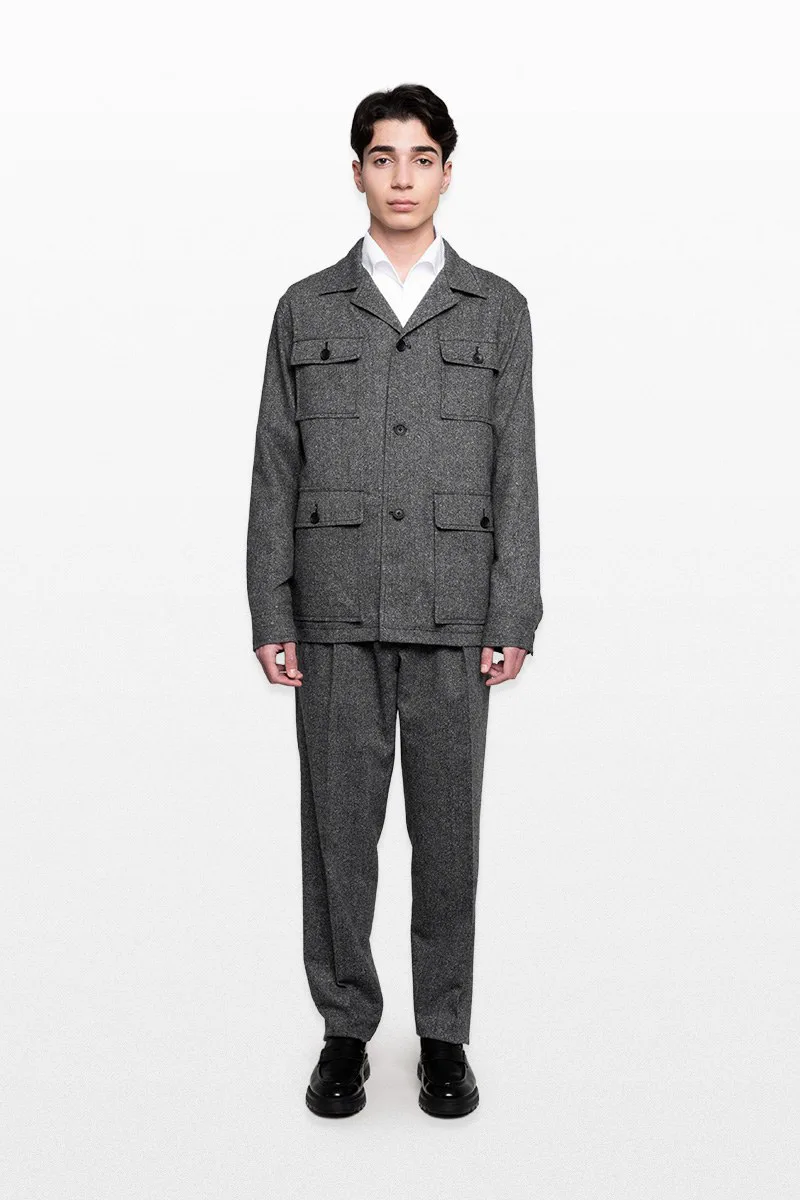 TAGLIATORE Ανδρικό Γκρι Grey Men's Suit