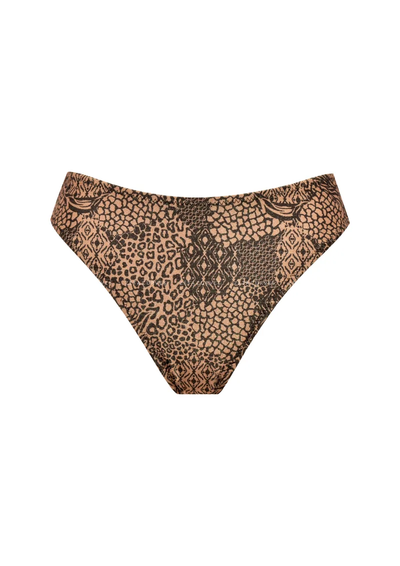 Crool Μπικίνι Σλιπ Animal Print - Πολύχρωμο