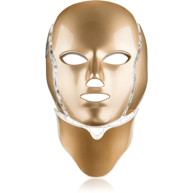 PALSAR7 LED Mask Face and Neck μάσκα θεραπείας LED Για το πρόσωπο κα το λαιμό Χρυσό 1 τμχ