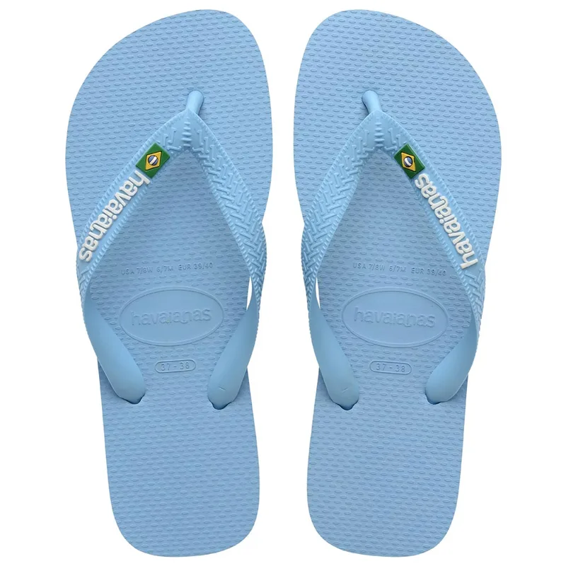 Havaianas W Brasil Logo FC (4110850-7437 Azul Lavanda/Bran)