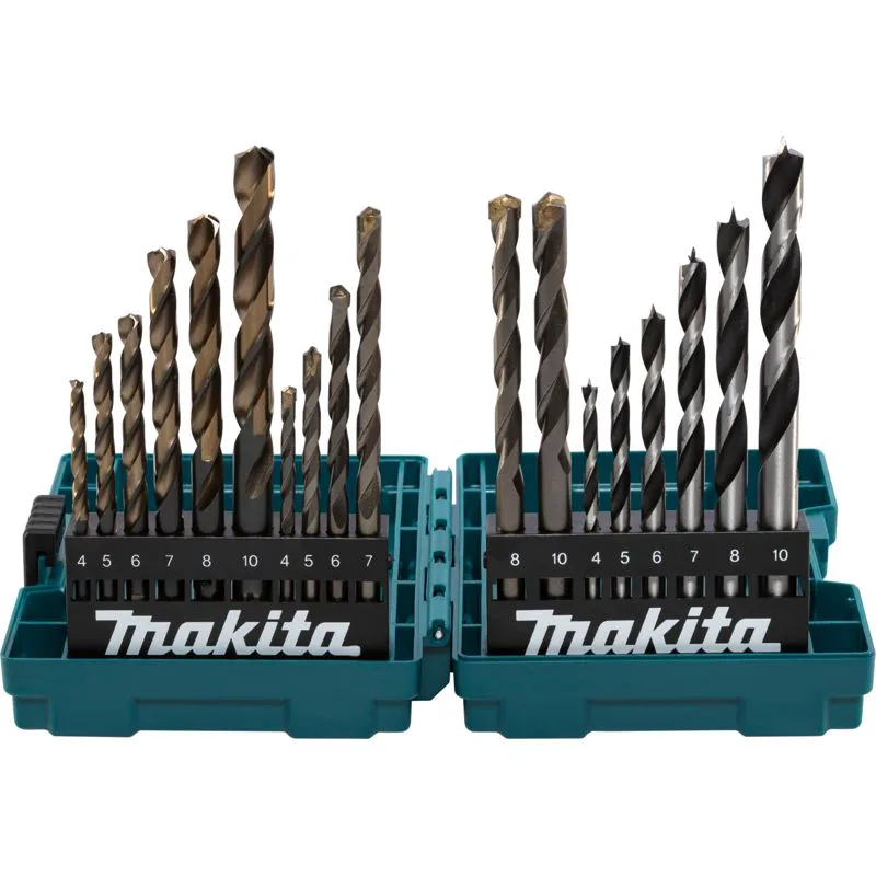 Makita 18-Piece Drill Bit Set