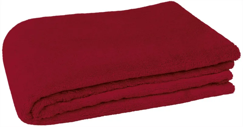 Βρεφική κουβέρτα 105x75 cm CRIB Valento Lotto Red