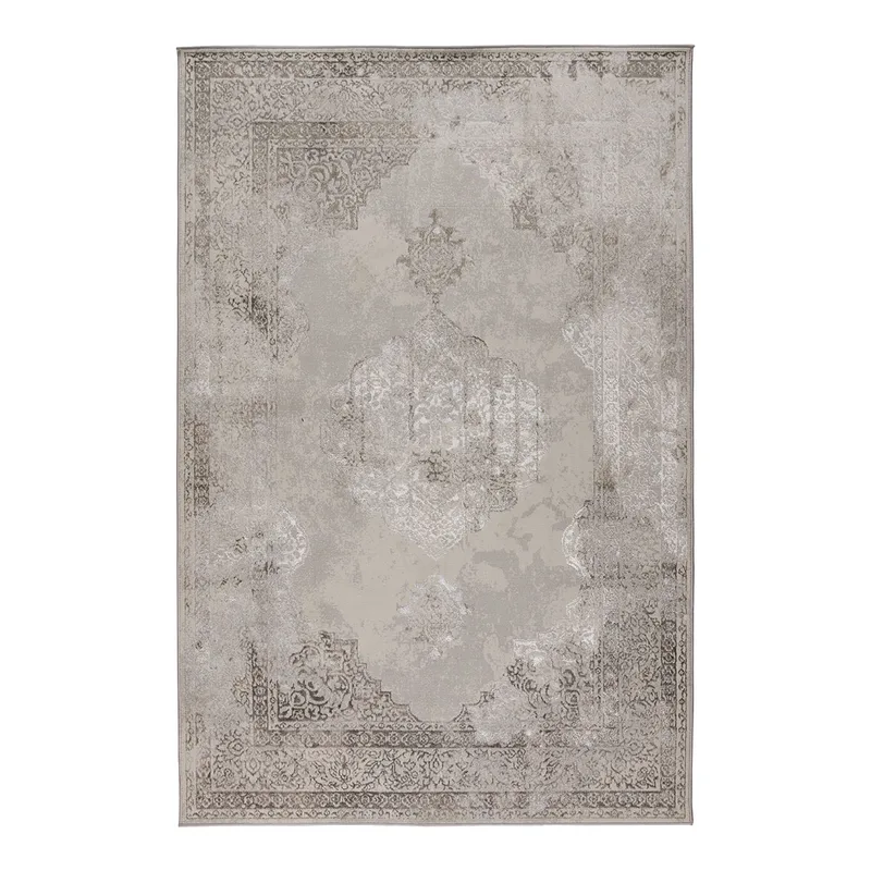 Χαλί Διαδρόμου (67x140) Βιοκαρπέτ Gossip 6341F Grey Vizon