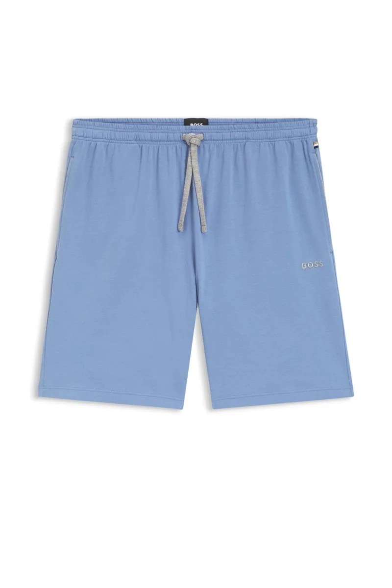 BOSS HOMEWEAR ΒΕΡΜΟΥΔΑ MIX&MATCH SHORT CW ΡΑΦ ΜΠΛΕ
