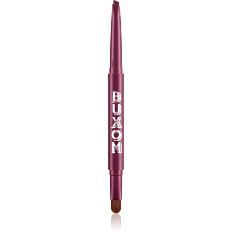 Buxom POWER LINE™ PLUMPING LIP LINER Κρεμώδες λάινερ χειλιών για αύξηση του αποτελέσματος απόχρωση Powerful Plum 0,3 γρ