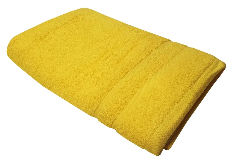 Πετσέτα Πισίνας Anesis POOL SUPERB Line Cotton 100% 600gr/m2 Κίτρινη 80x160