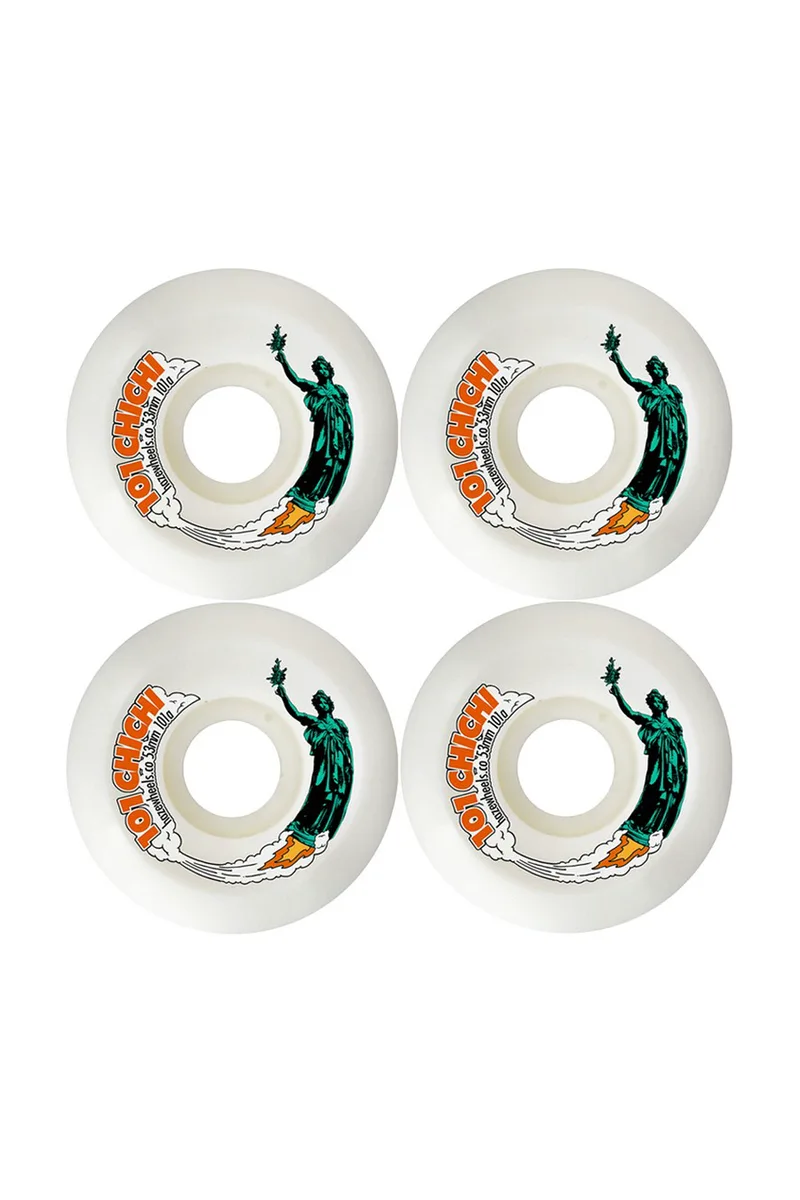 HAZE WHEELS Ροδάκια HAZE WHEELS 101 CHICHI VETERAN GUEST - ΛΕΥΚΟ-2005000004-WHITE