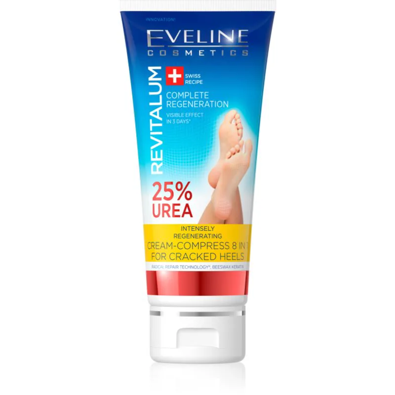 Eveline Cosmetics Revitalum μαλακτική κρέμα για φτέρνες και πατούσες 100 μλ
