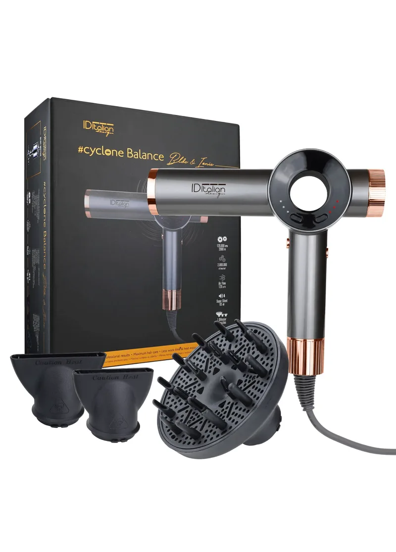 PostQuam & More Professional - CYCLONE BALANCE BLDC PROFESSIONAL HAIR DRYER ITALIAN DESIGN
