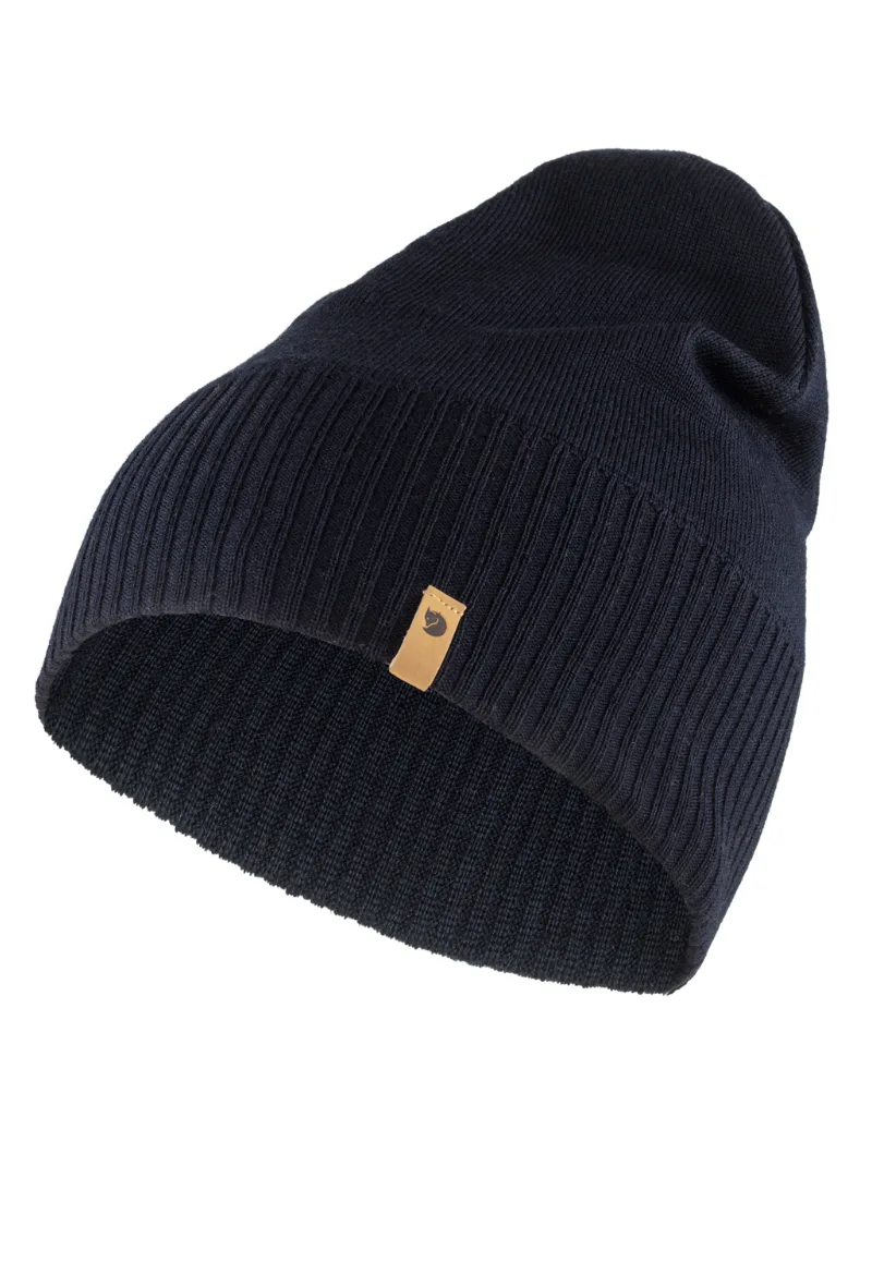 UNISEX ΣΚΟΥΦΟΣ MERINO LITE FJALLRAVEN ΣΚΟΥΡΟ ΜΠΛΕ