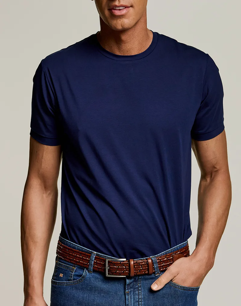 GUY LAROCHE ES19801 T-SHIRT MODAL GLES19801-2 Blue
