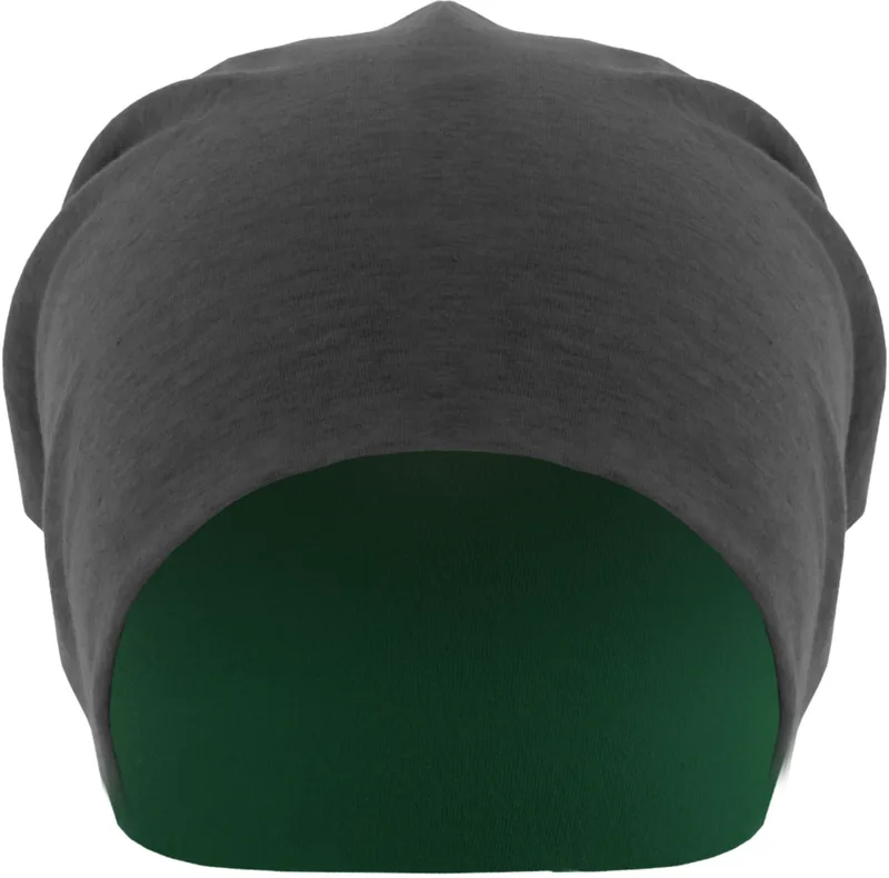 Jersey Beanie reversible MSTRDS 10377-01012 h.charcoal/kelly