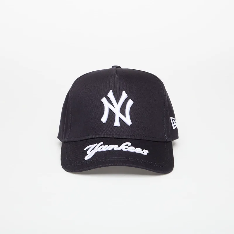 Cap New Era New York Yankees 9FORTY Aframe MLB Visor Hit Navy Universal