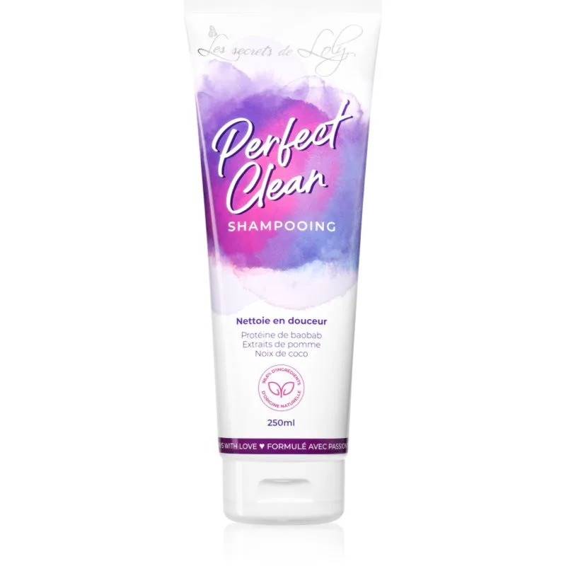 Les Secrets De Loly Perfect Clean σαμπουάν για σπαστά και σγουρά μαλλιά 250 ml
