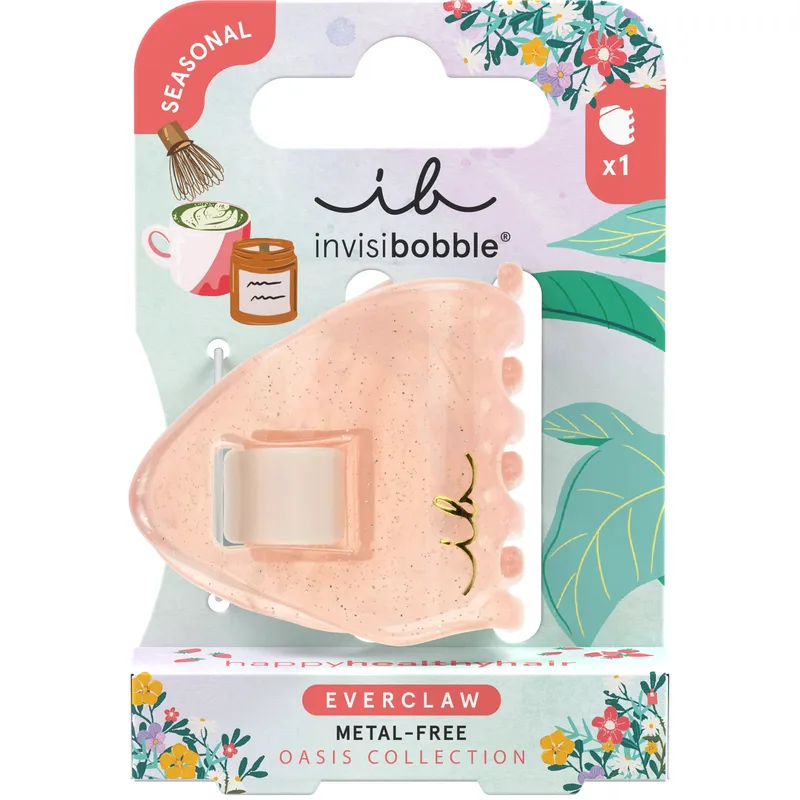 Invisibobble Clipstar Everclaw Oasis Coral Crush Κλάμερ για Λεπτά & Κανονικά Μαλλιά 1 Τεμάχιο