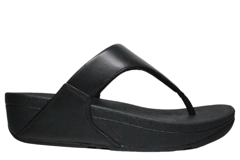 Σανδάλια Fitflop Lulu Toe Post I88-001-BLACK Γυναικείο