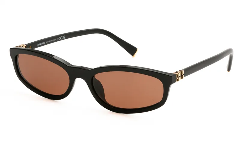 MIU MIU ΓΥΑΛΙΑ ΗΛΙΟΥ MIU MIU A06S 16K10I 5417 A06S Μαύρο
