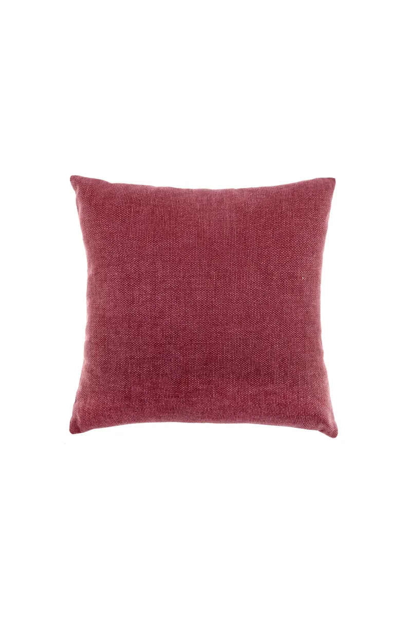 Coincasa διακοσμητικό μαξιλάρι μονόχρωμο 43 x 43 cm - 007279112 Μπορντό