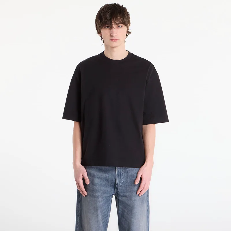 T-shirt Calvin Klein Jeans Ss Relaxed Cooling Piqu Tee Black L