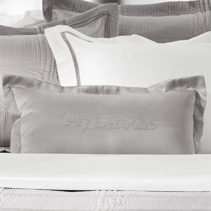 Μαξιλαροθήκη Διακόσμησης Guy Laroche Essenza Silver 30x50