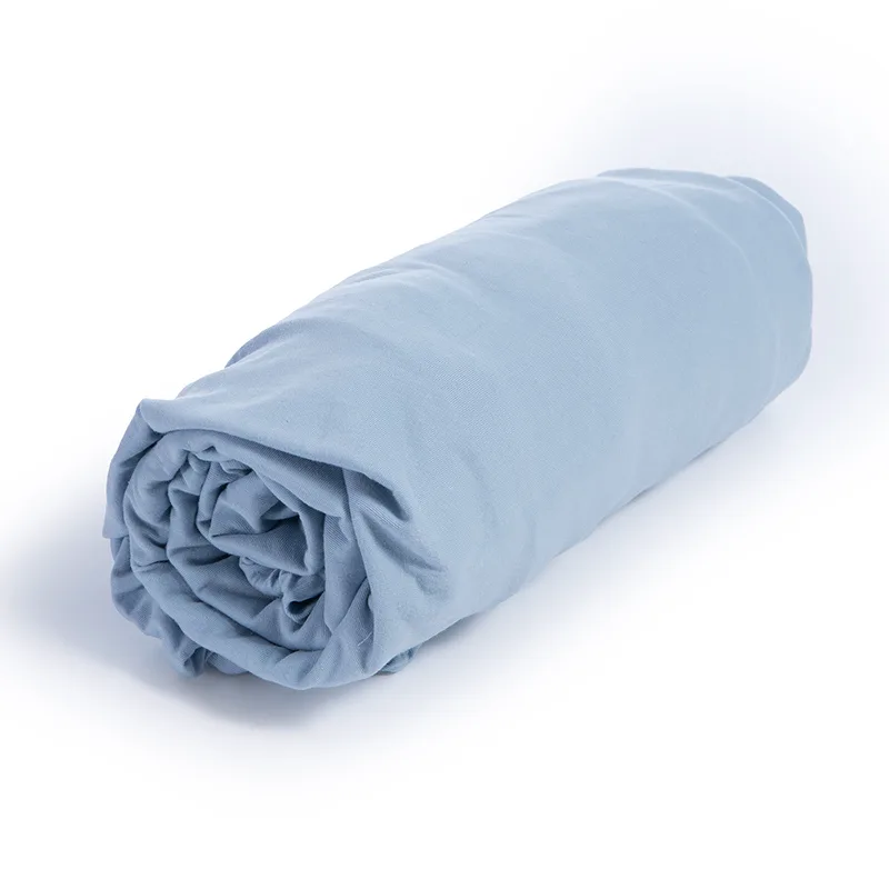 Σεντόνι Μεμονωμένο Κούνιας 70X140+20 Nef Nef Jersey L.Blue Με Λάστιχο (70x140+20)