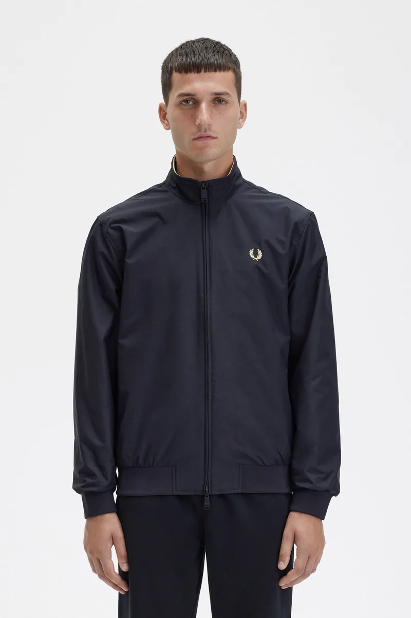 Fred Perry Ανδρικό Μπουφάν Brentham Jacket J2660-102 Μαύρο
