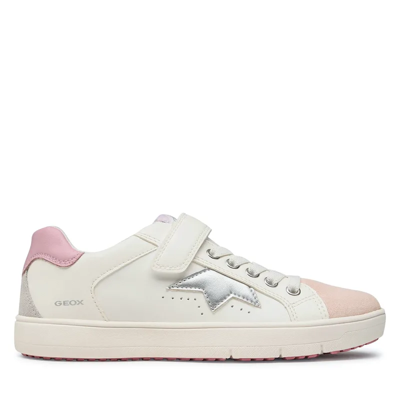 Αθλητικά Geox J Silenex Girl J35DWA08554C0674 D Λευκό
