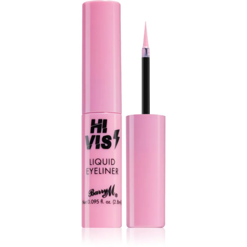 Barry M Hi Vis Neon υγρό λάινερ ματιών απόχρωση Ροζ 2.8 ml