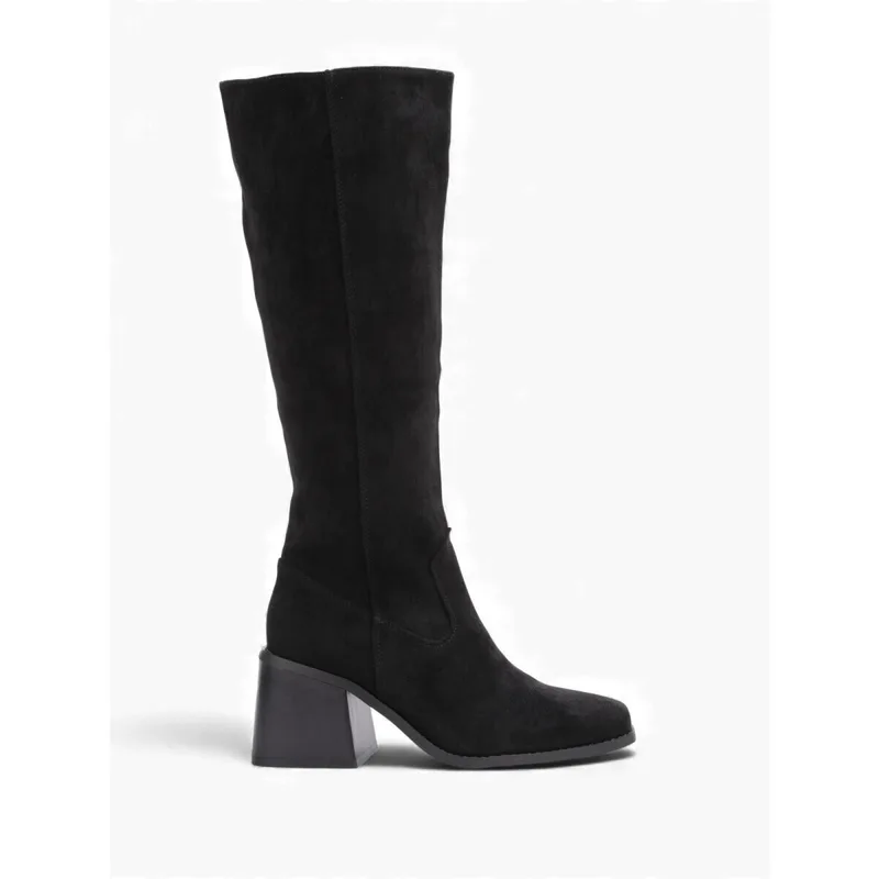 Μπότες με τακούνι La Modeuse 76944_P182225