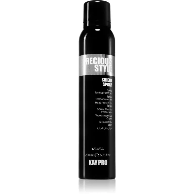 Kaypro Precious Style Shield Spray προστατευτικό σπρέι για θερμική επεξεργασία μαλλιών 200 ml