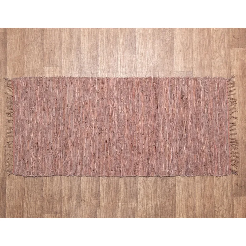 Χαλί Διαδρόμου 65X135 Viopros Βραδυκαυστα Καφέ (65x135)