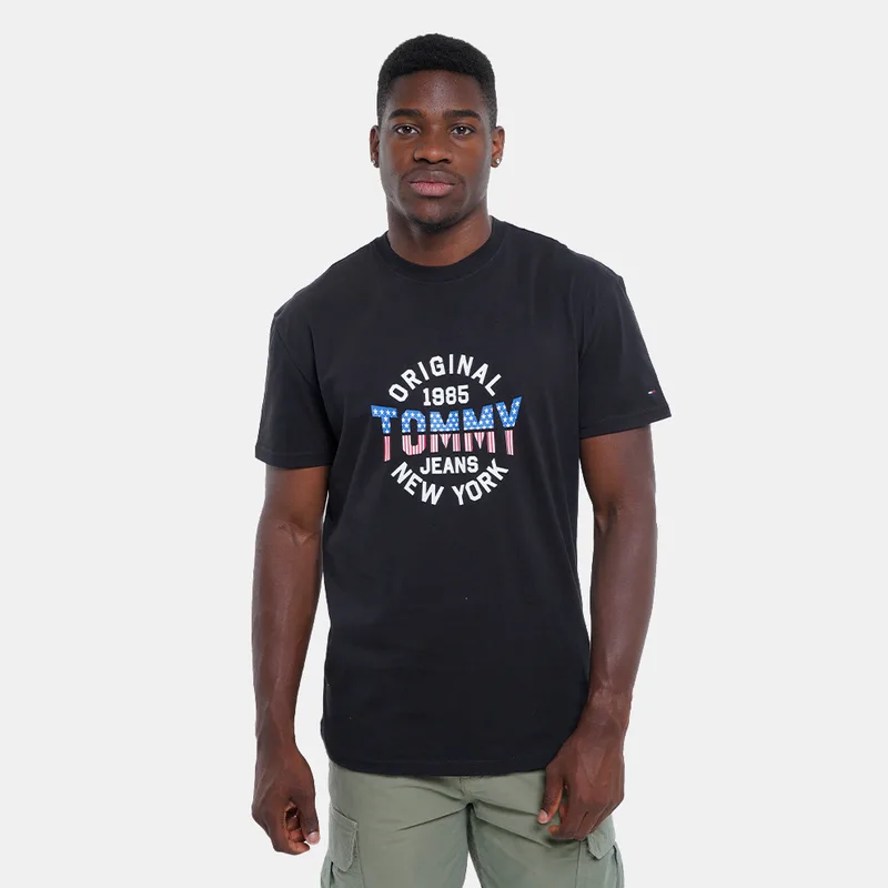 Tommy Jeans USA Circle Ανδρικό T-Shirt (9000243747_1469)