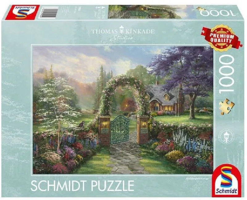 HUMMINGBIRD COTTAGE - THOMAS KINKADE SCHMIDT 1000 ΚΟΜΜΑΤΙΑ (59940)