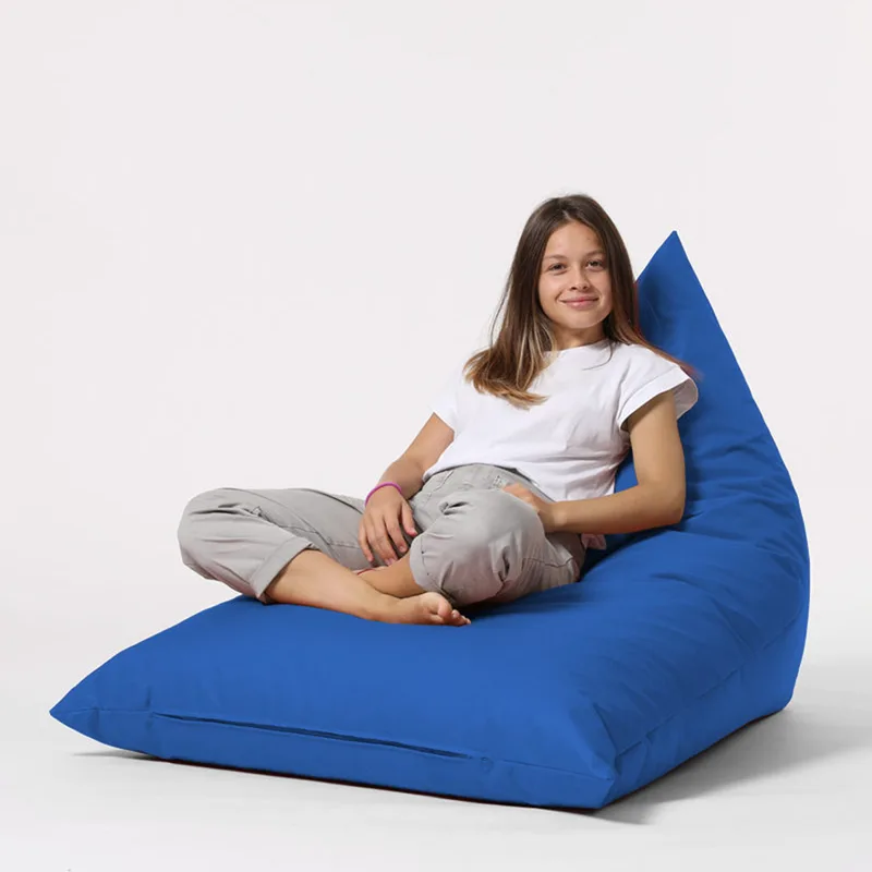Πουφ Πολυθρόνα Κήπου Pyramid Big Bed Pouf - Blue 248Frn1194 (90x35x145)