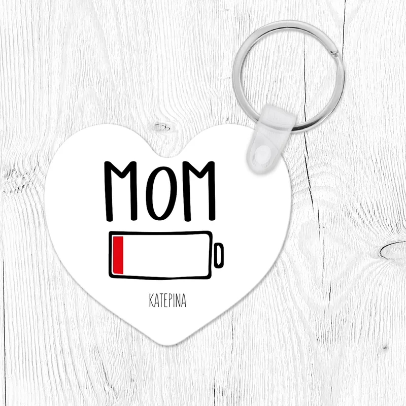 Mom Battery - Μπρελόκ - Καρδιά